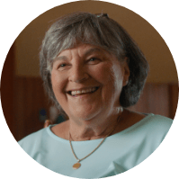 Headshot of Repatha® (evolocumab) Patient, Cathy