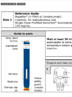 Repatha® (evolocumab) SureClick® Autoinjector Reference Guide