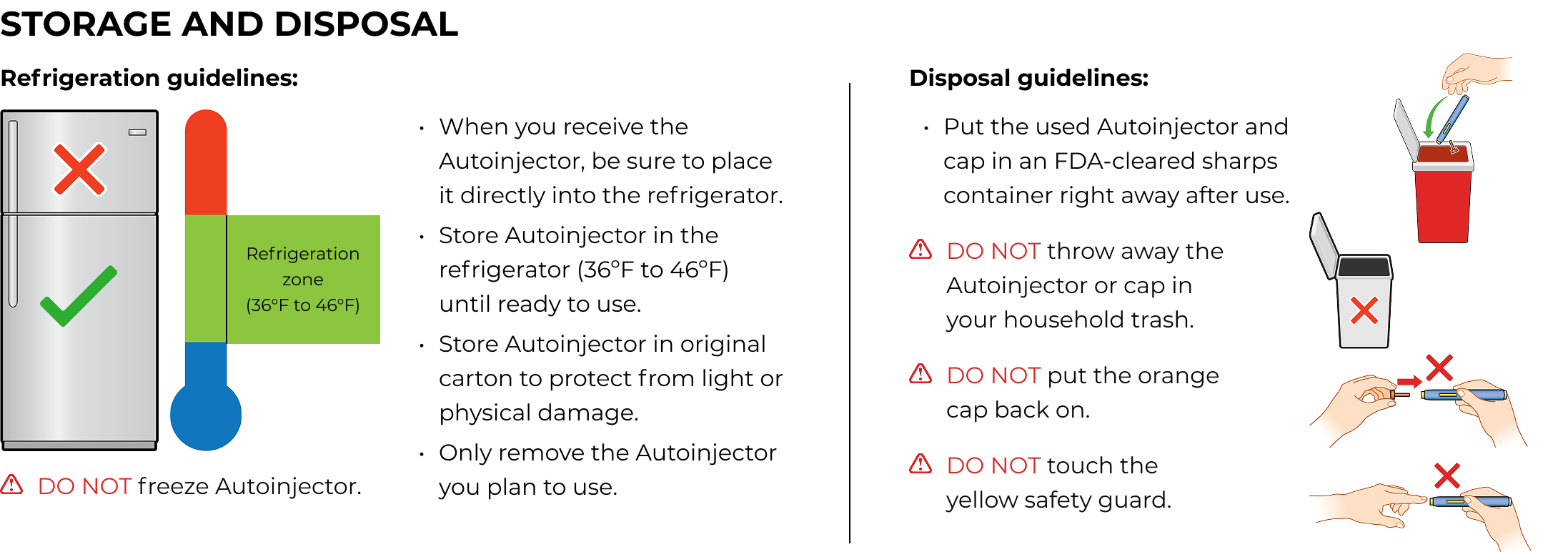 Find a quiet, calm place to inject